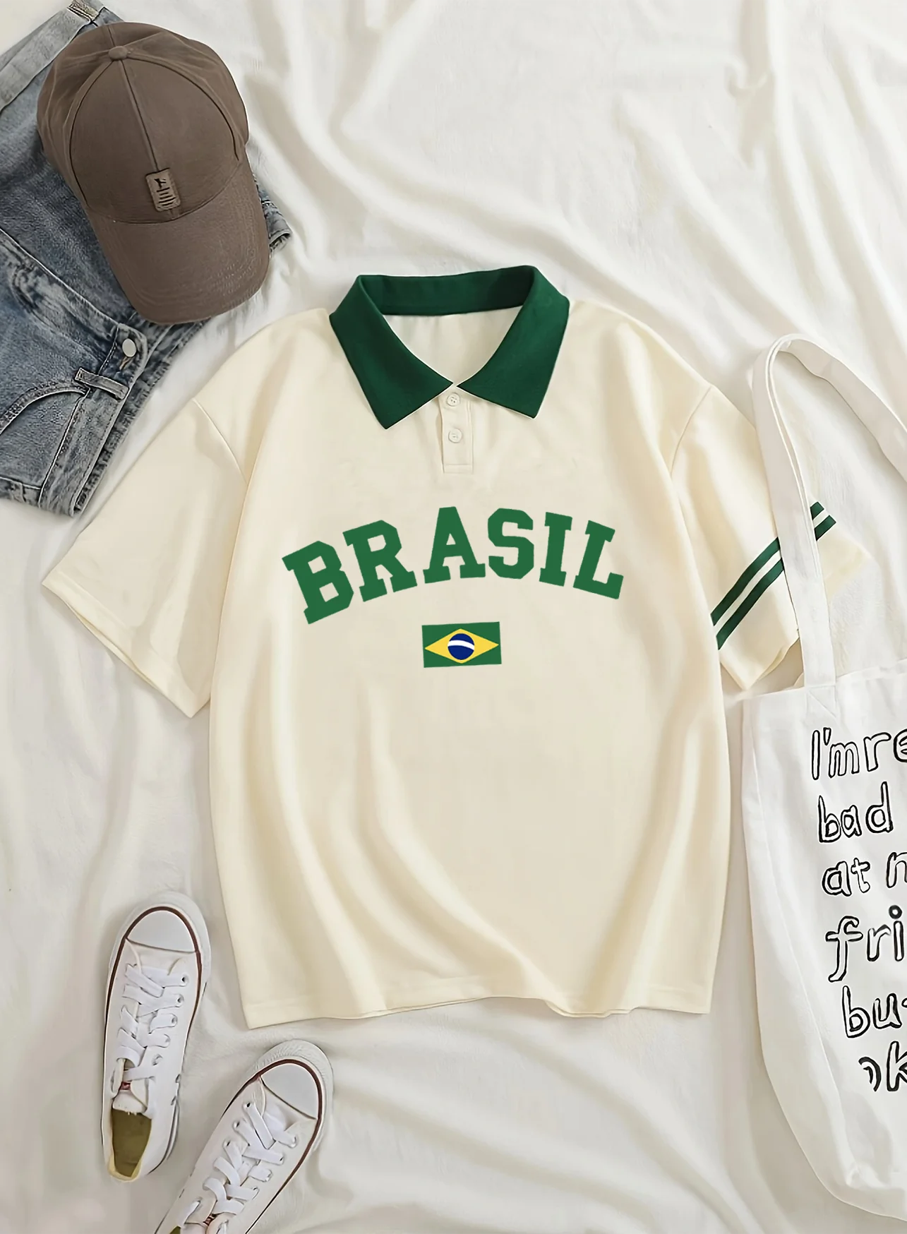 Polo Donna "Brasil" – Stile Sportivo e Raffinato