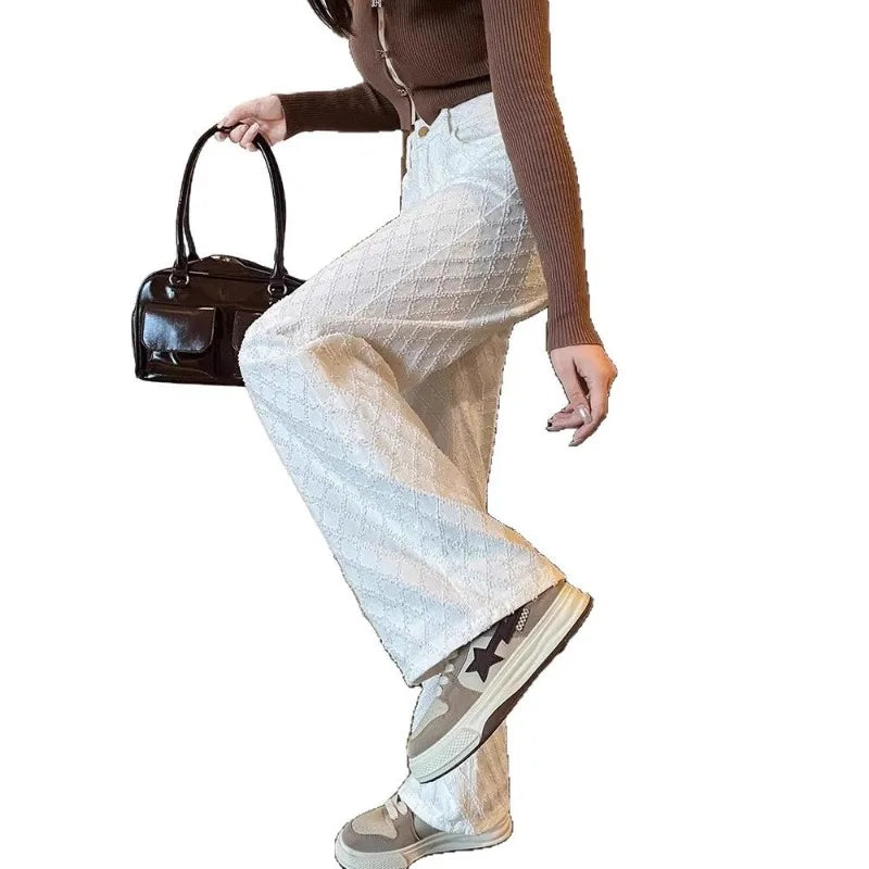 Pantaloni "White Elegance" – Il Classico Essenziale Donna 🕊️✨