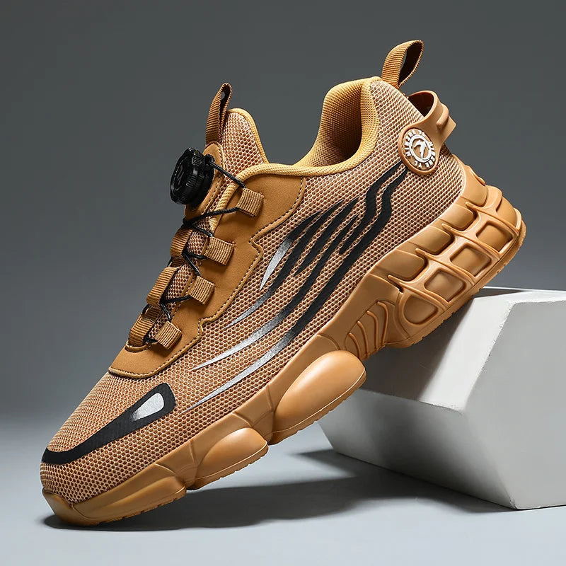 Sneaker Tech-Urban Performance – Design Militare & Dettagli Fluorescenti