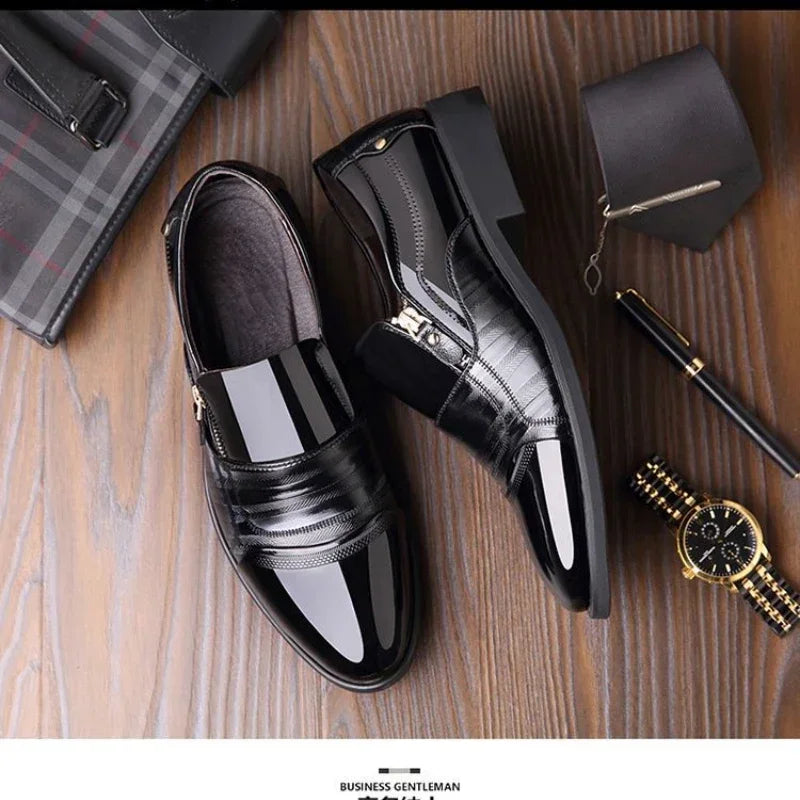 Loafers Modern Elegance – Mix Versatile (Nero Classico & Marrone Riflesso)