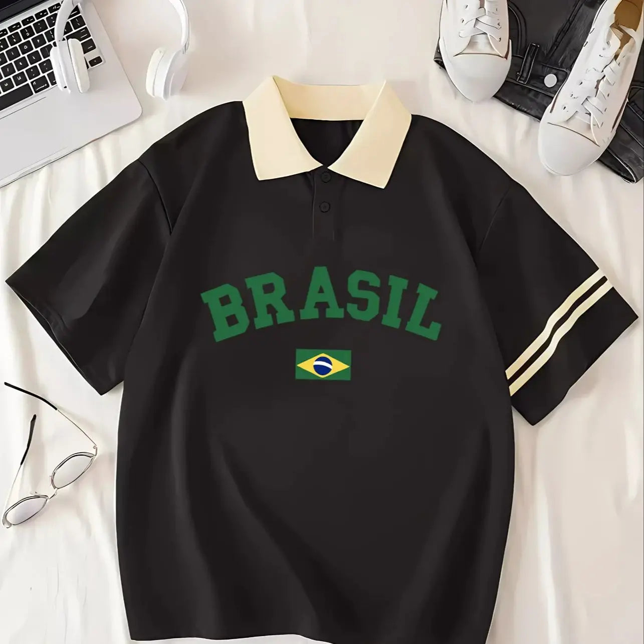 Polo Donna "Brasil" – Stile Sportivo e Raffinato