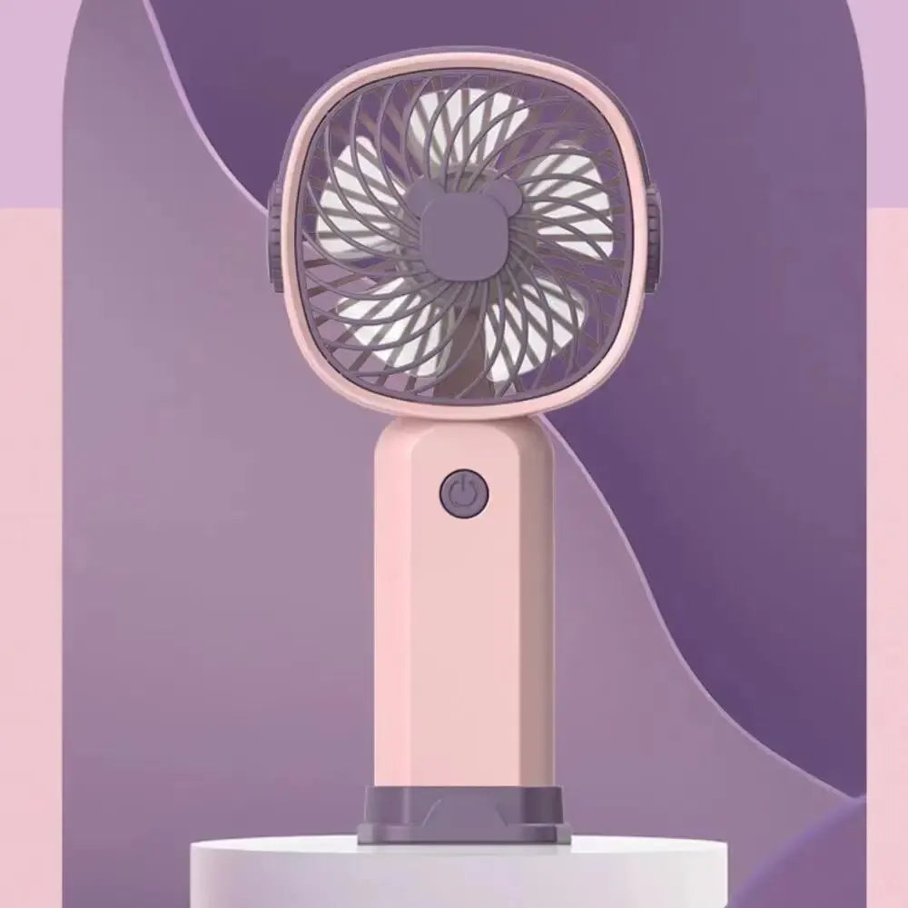 Ventilatore Portatile Tech-Gadget – Freschezza e Supporto Smart