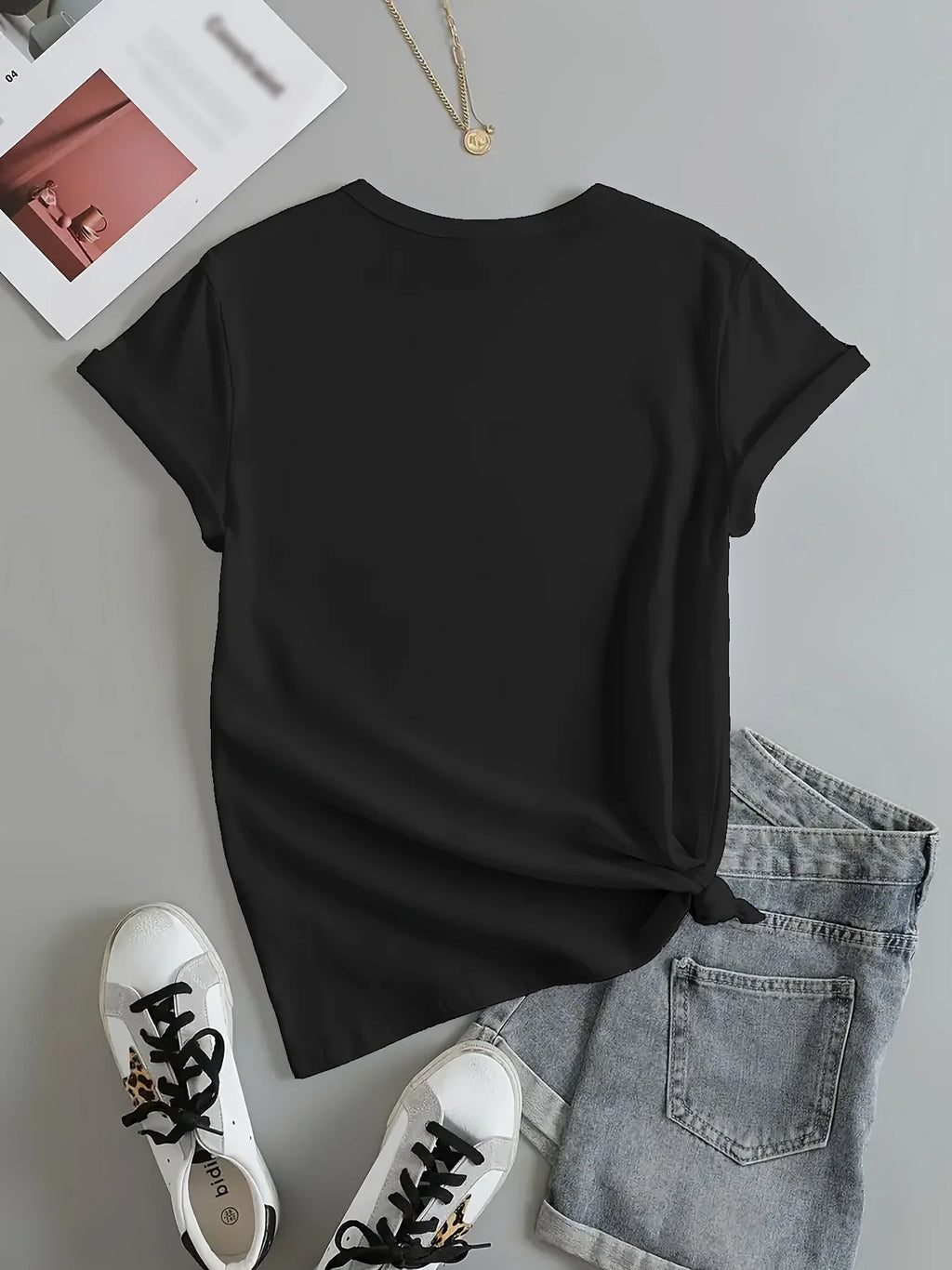 T-Shirt con Stampa Grafica "Teddy" – Stile Trendy e Giocoso