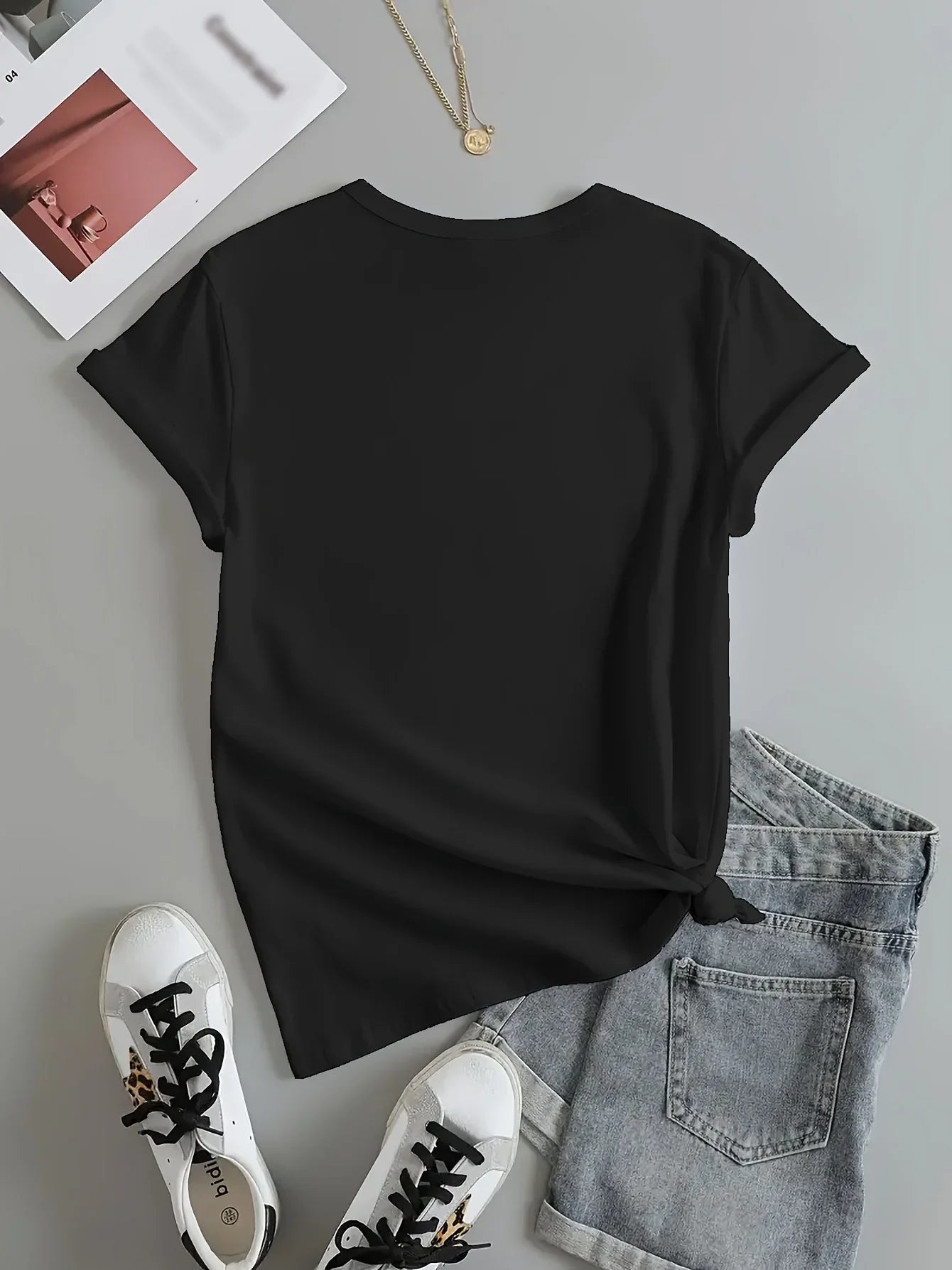 T-Shirt con Stampa Grafica "Teddy" – Stile Trendy e Giocoso