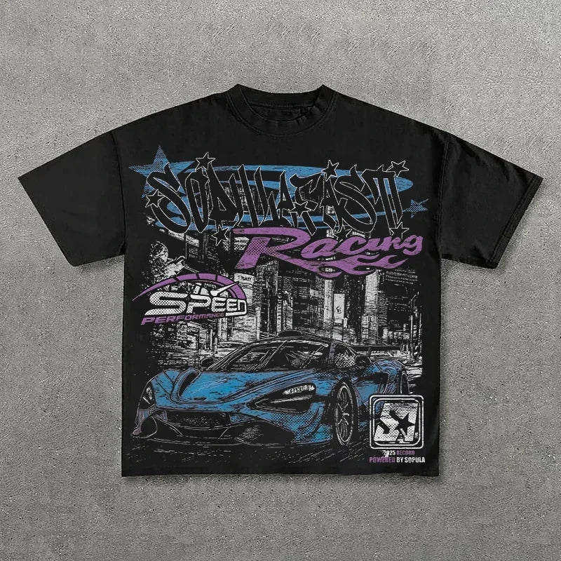 T-Shirt Grafica Uomo – Stile Urban e di Tendenza