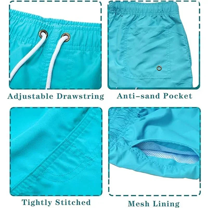 Pantaloncini Mare con Stampa Tropical – Stile Estivo e Relax
