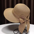 👒 Cappello Estivo a Falda Larga con Fiocco – Stile Romantico