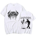 T-Shirt Grafica "Ghost" – Stile Underground e Alternativo