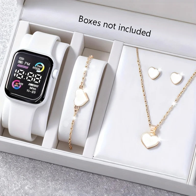 Set Luce & Tecnologia – Parure Gioielli con Smartwatch coordinato