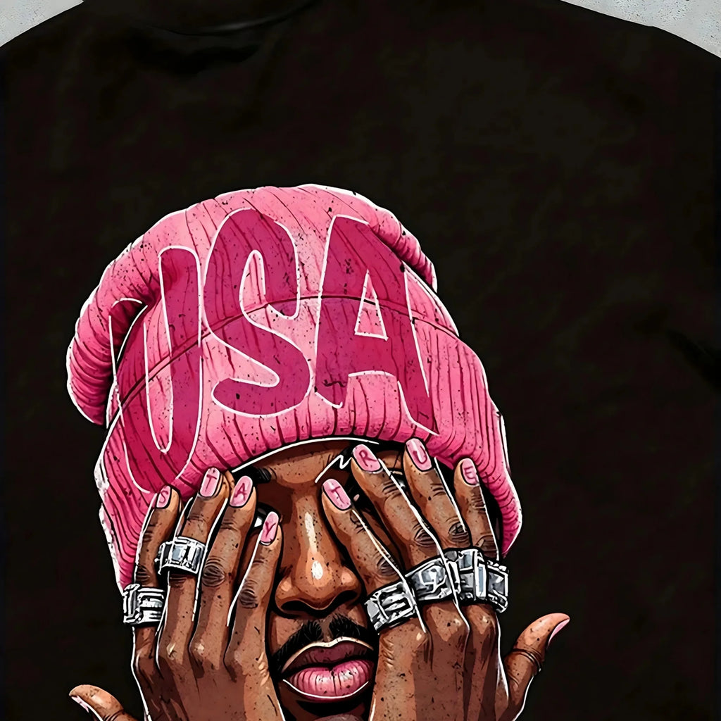T-Shirt Grafica – Stile Audace e Contemporaneo