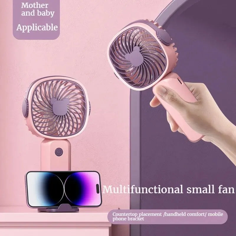 Ventilatore Portatile Tech-Gadget – Freschezza e Supporto Smart