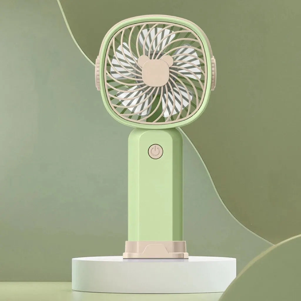 Ventilatore Portatile Tech-Gadget – Freschezza e Supporto Smart
