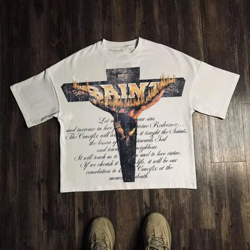 T-Shirt Grafica Uomo – Stile Urban e di Tendenza