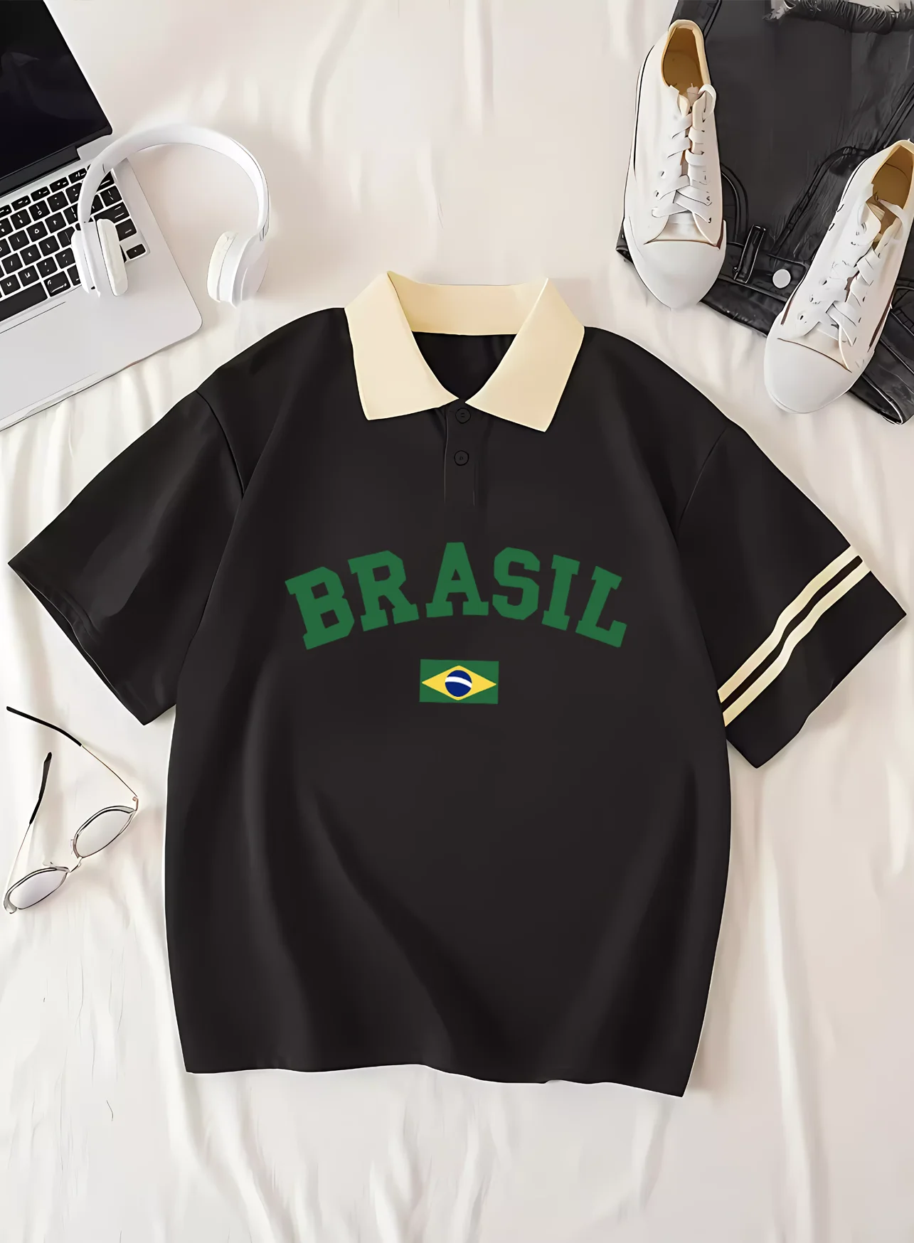 Polo Donna "Brasil" – Stile Sportivo e Raffinato