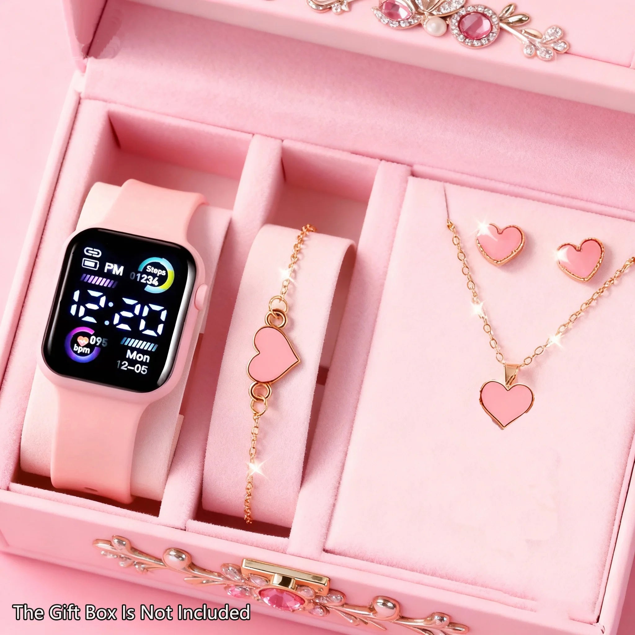 Set Luce & Tecnologia – Parure Gioielli con Smartwatch coordinato