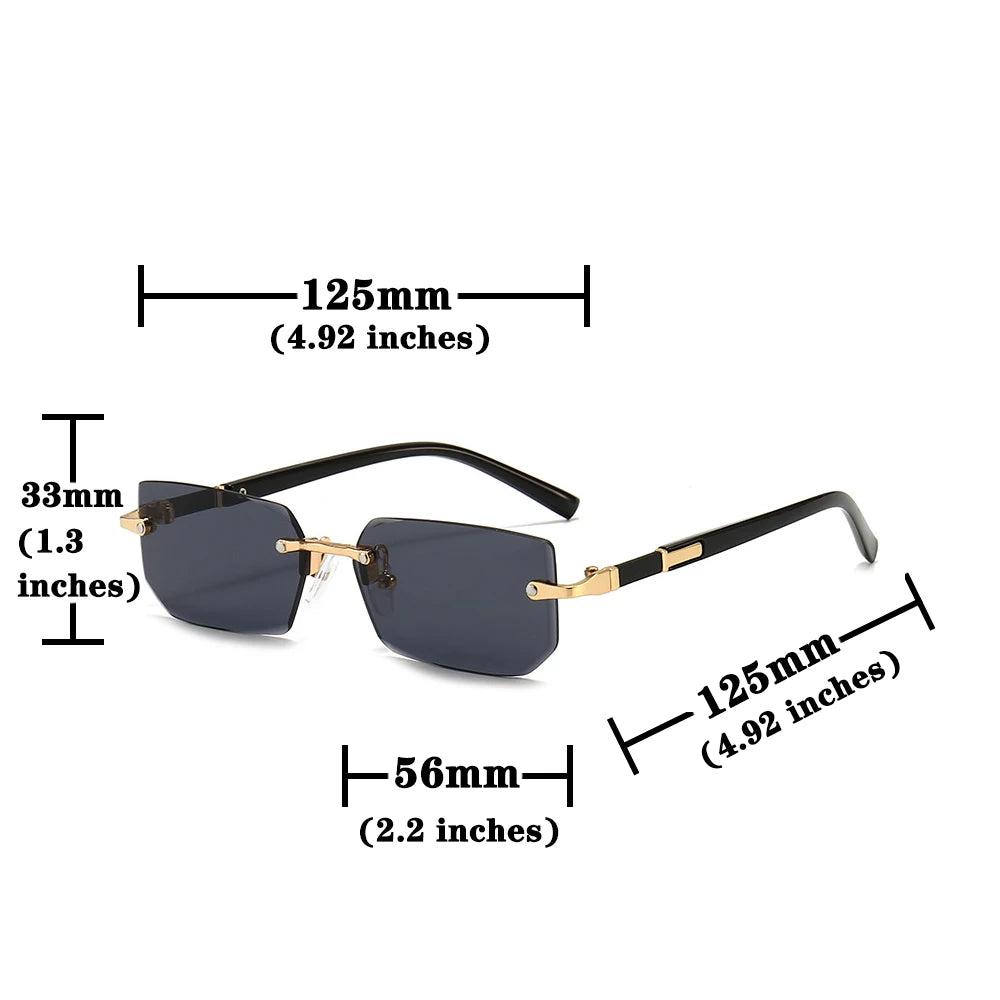 Occhiali Frameless Vision – Stile Minimalista ed Eleganza Ricercata