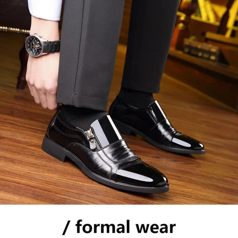 Loafers Modern Elegance – Mix Versatile (Nero Classico & Marrone Riflesso)