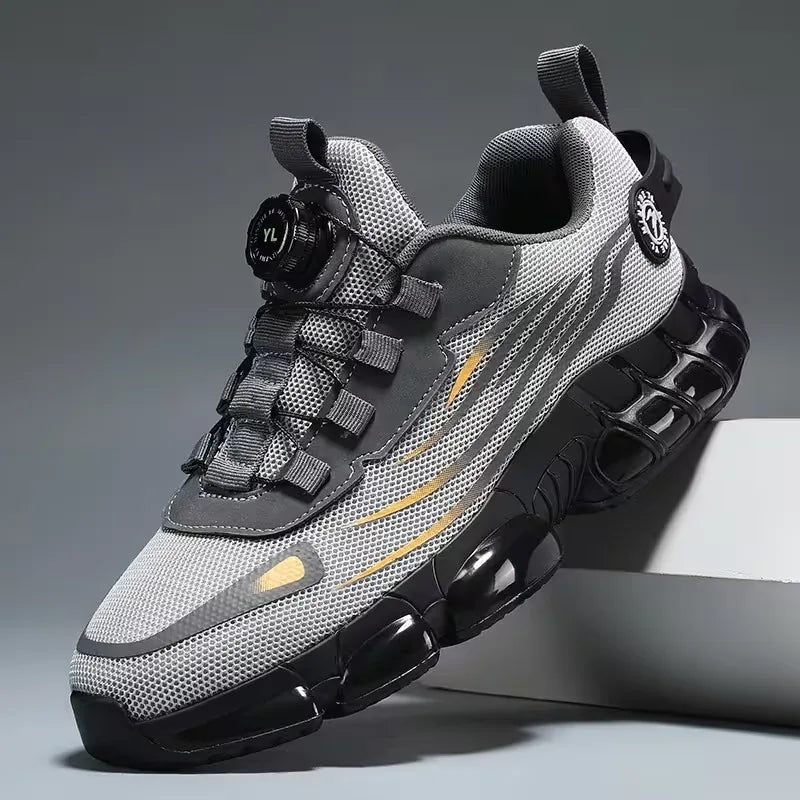 Sneaker Tech-Urban Performance – Design Militare & Dettagli Fluorescenti