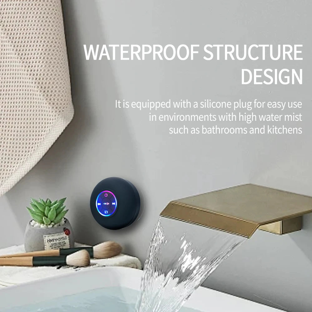 Speaker Bluetooth "Sing in the Rain" – La tua colonna sonora sotto l'acqua