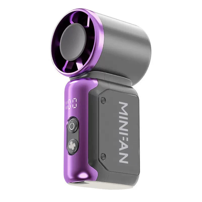BreezeGo - Mini Ventilatore Portatile Smart