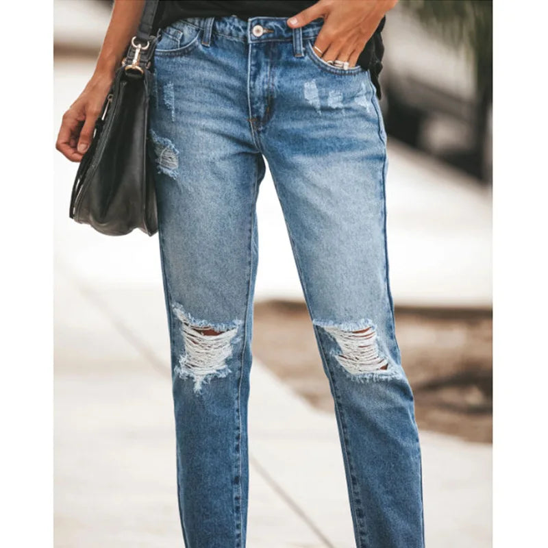 Jeans "Signature Silhouette" – Denim Donna Premium 💙✨