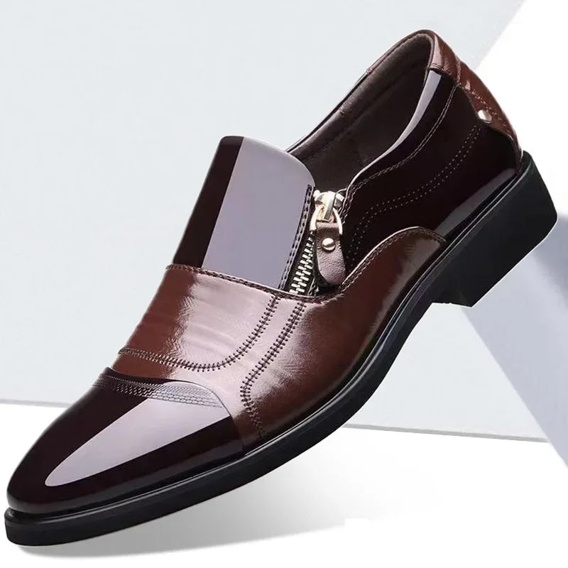 Loafers Modern Elegance – Mix Versatile (Nero Classico & Marrone Riflesso)