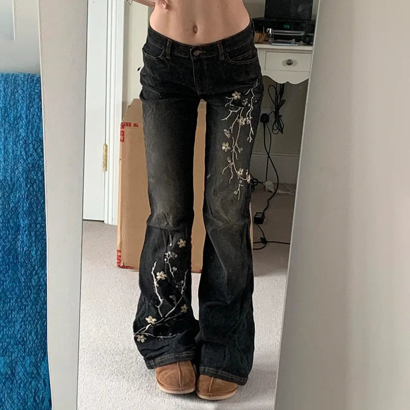 jeans a Zampa Vintage Y2K Donna