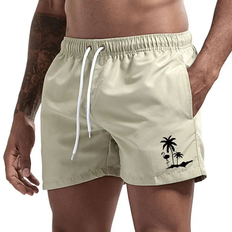 Pantaloncini Mare con Stampa Tropical – Stile Estivo e Relax
