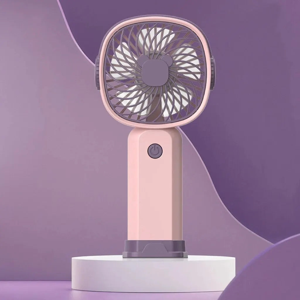 Ventilatore Portatile Tech-Gadget – Freschezza e Supporto Smart
