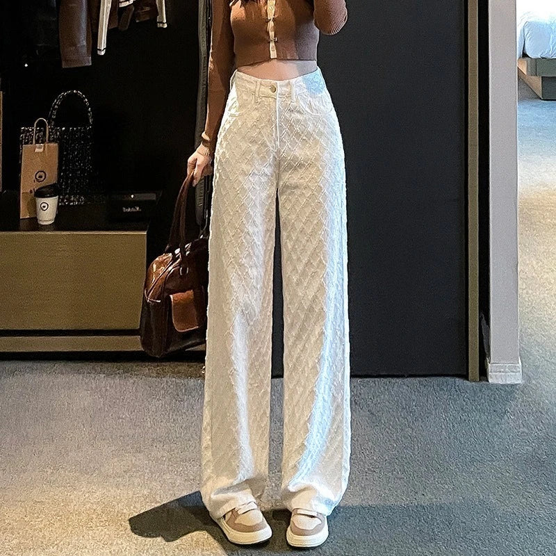 Pantaloni "White Elegance" – Il Classico Essenziale Donna 🕊️✨