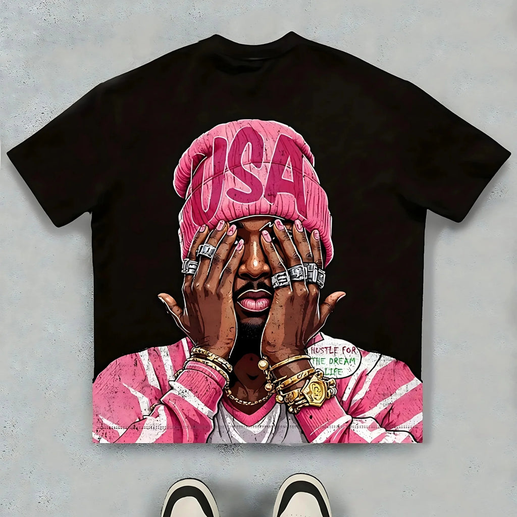 T-Shirt Grafica – Stile Audace e Contemporaneo