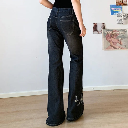 jeans a Zampa Vintage Y2K Donna