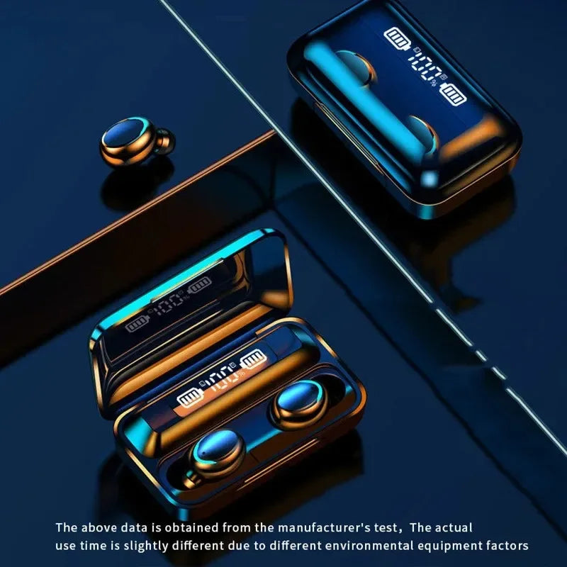 Cuffie Wireless Pro – Audio Immersivo e Custodia a Induzione Magnetica