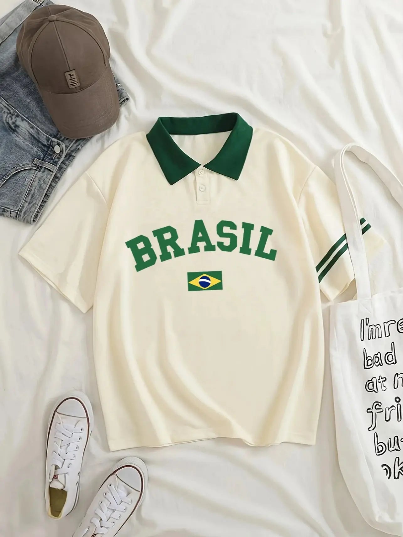 Polo Donna "Brasil" – Stile Sportivo e Raffinato