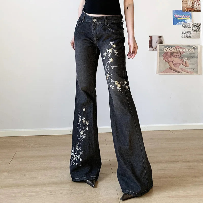 jeans a Zampa Vintage Y2K Donna