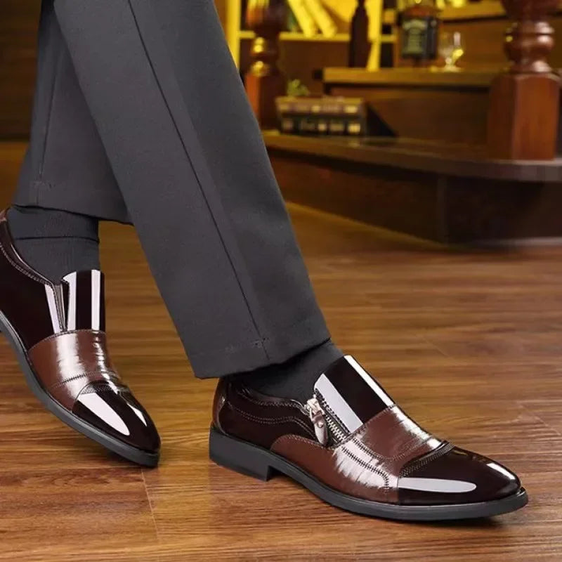 Loafers Modern Elegance – Mix Versatile (Nero Classico & Marrone Riflesso)
