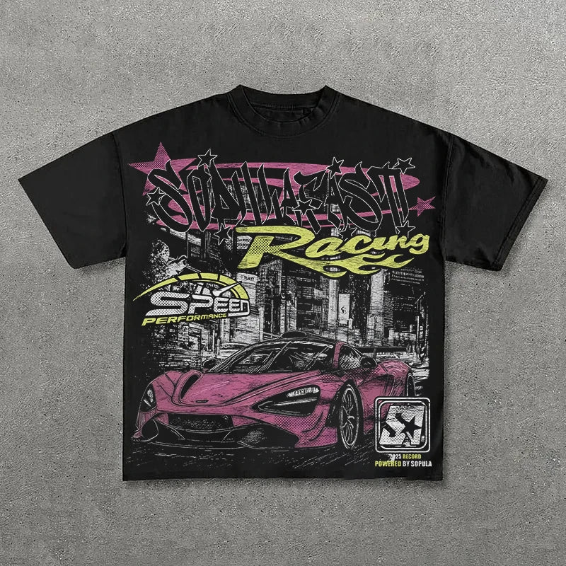T-Shirt Grafica Uomo – Stile Urban e di Tendenza
